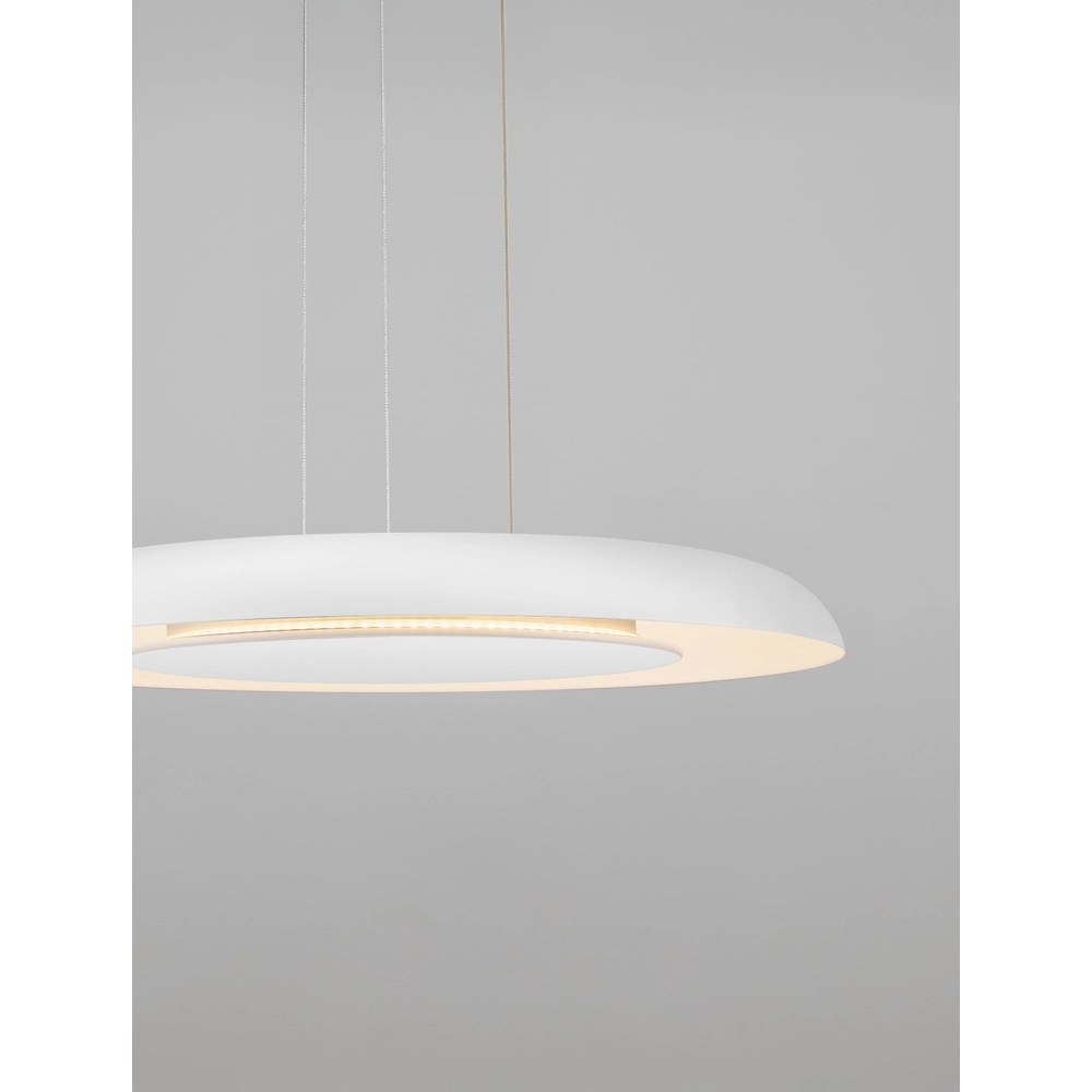 Modern pendant lamp Epos Ø 60cm white Lyora 5212017463241
