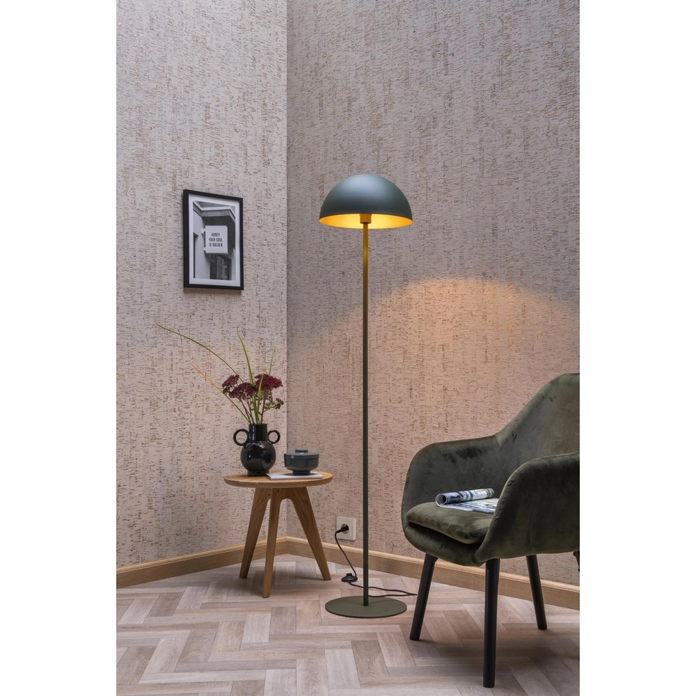 Design floor lamp Siemon Green Lucide 5411212451675
