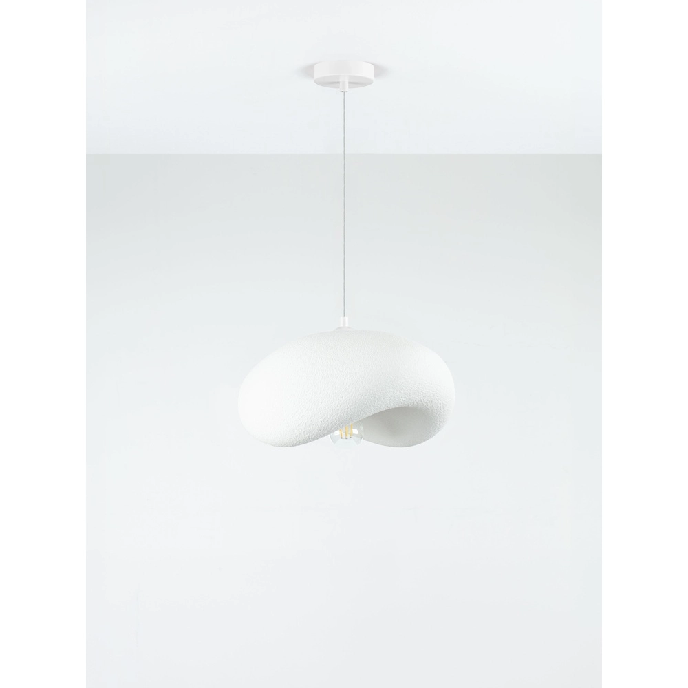 Modern pendant lamp Bambel white Lyora 5212017495785