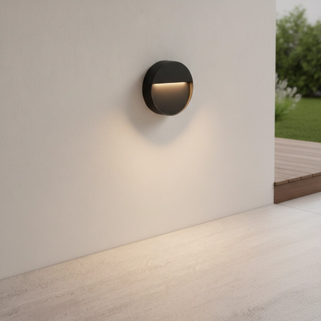 Design wall lamp Brigi grey