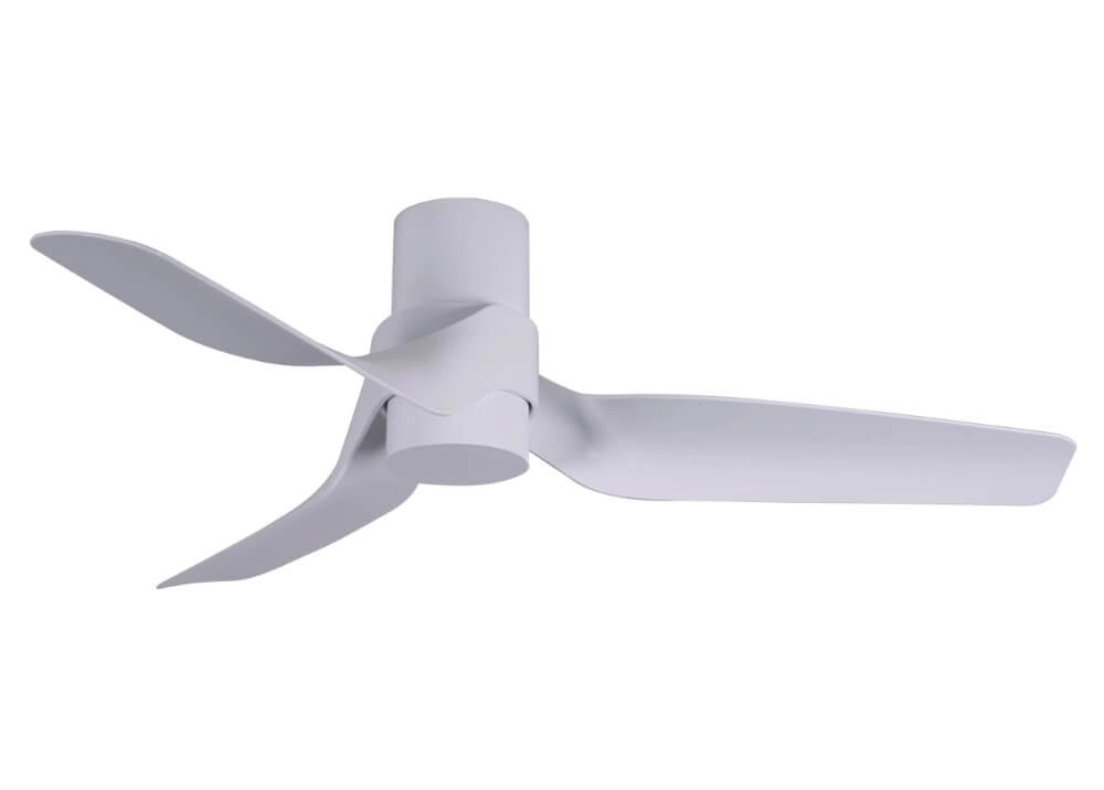 Ceiling fan with lamp Nautica Ø 132cm white