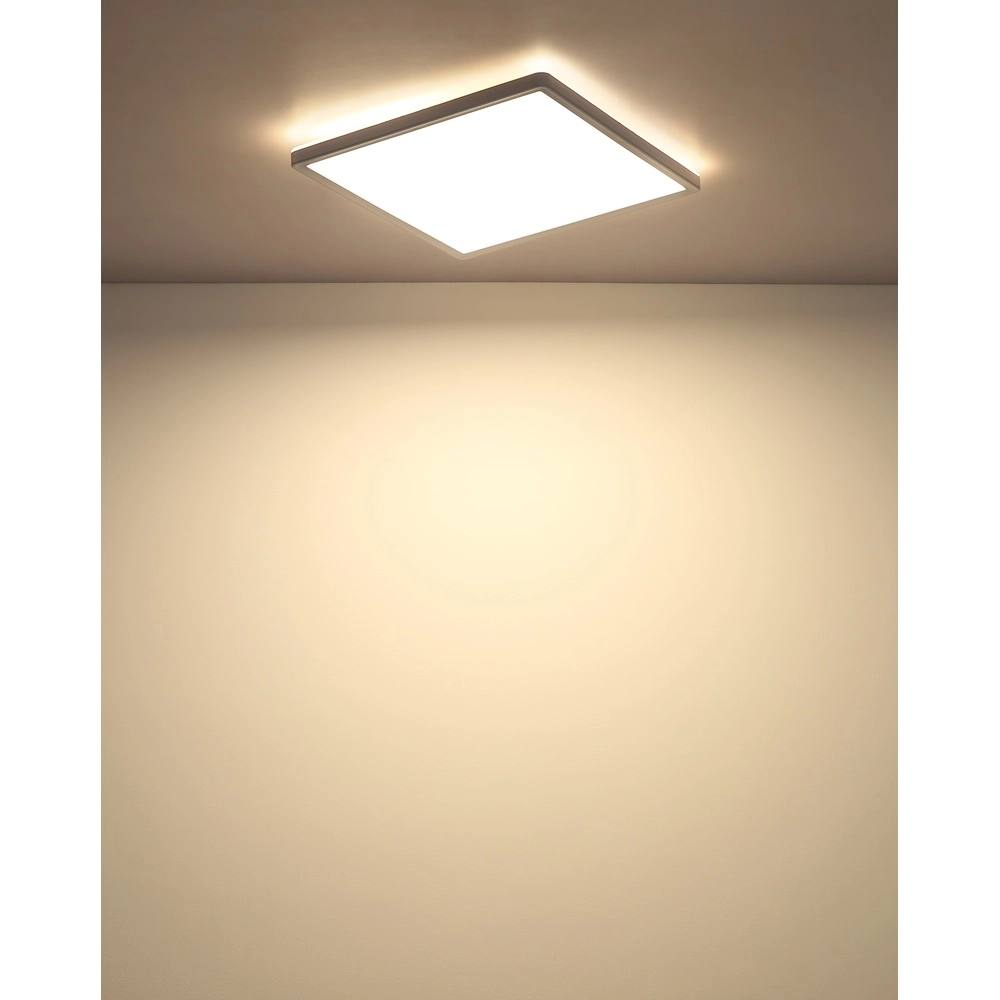 Ceiling light Sapana square 29.4cm white Globo 9007371402403