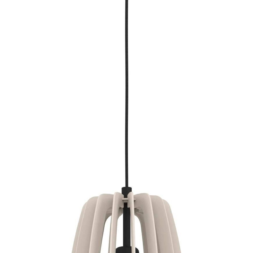 White hanging lamp Bajazzara Ø 26cm Eglo 9008606244324