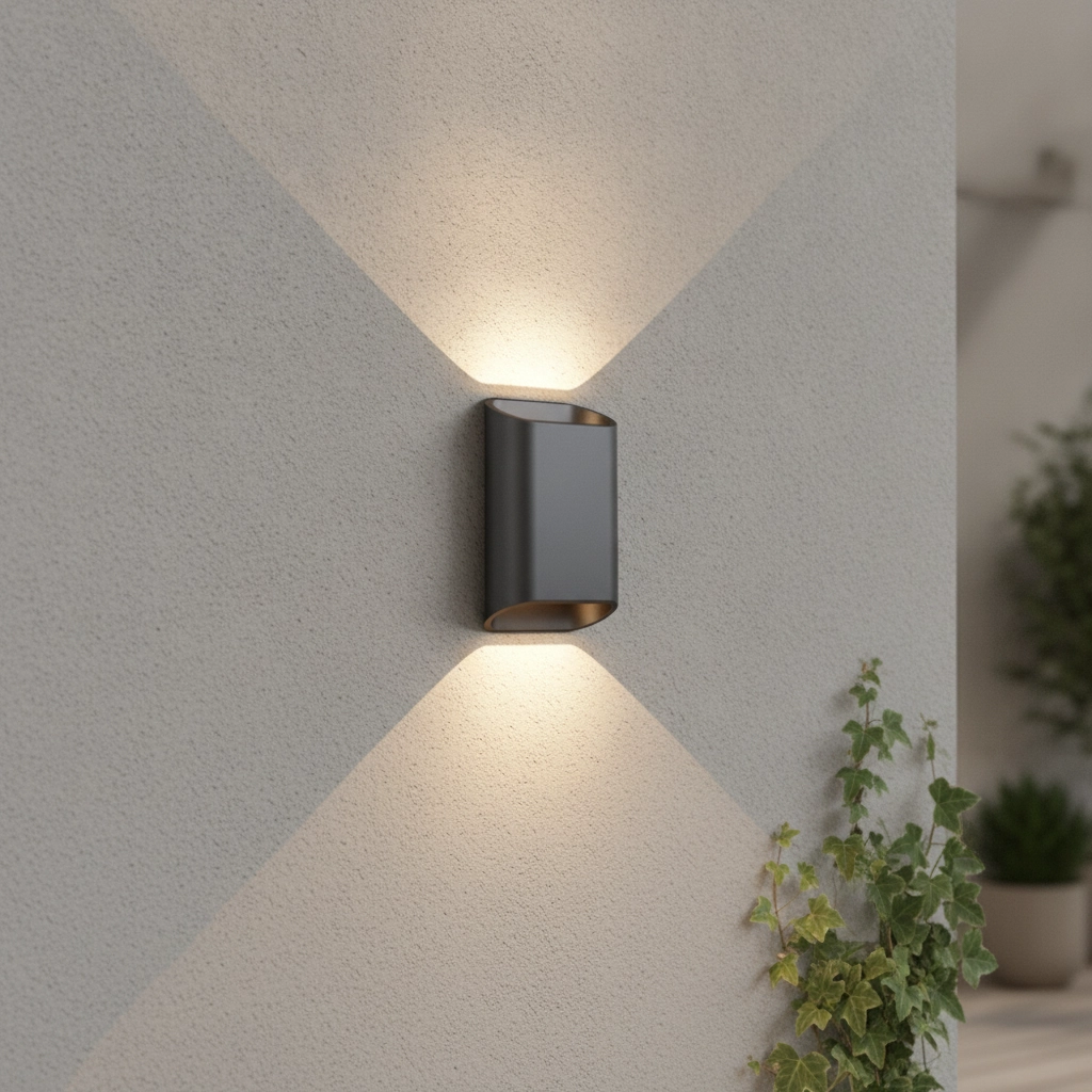 Design wall lamp Diaz-S dim to warm black