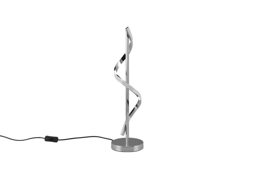 Table lamp Isabel 56cm high chrome