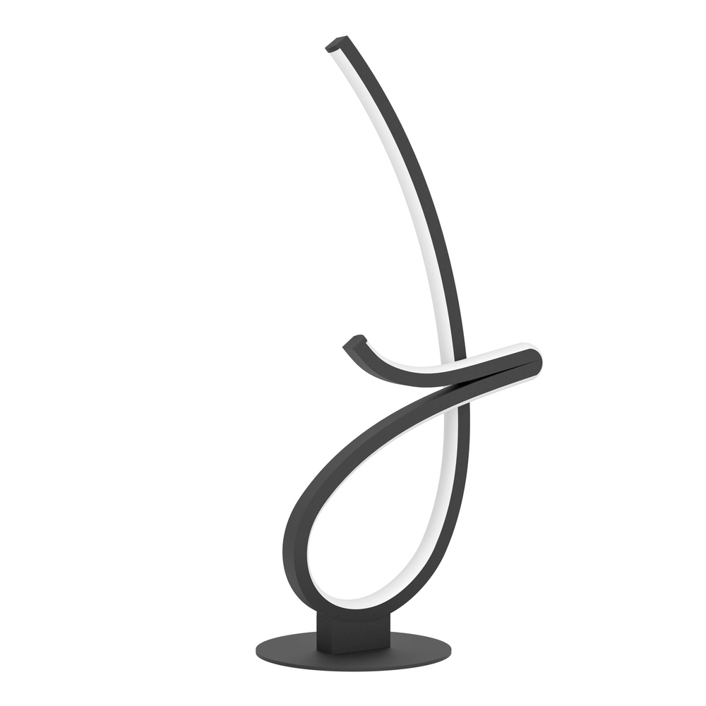 Designer LED table lamp Cardoncito Black