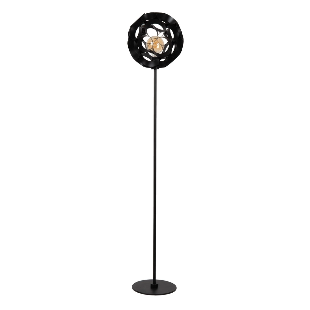 Floor lamp Hannelore Black