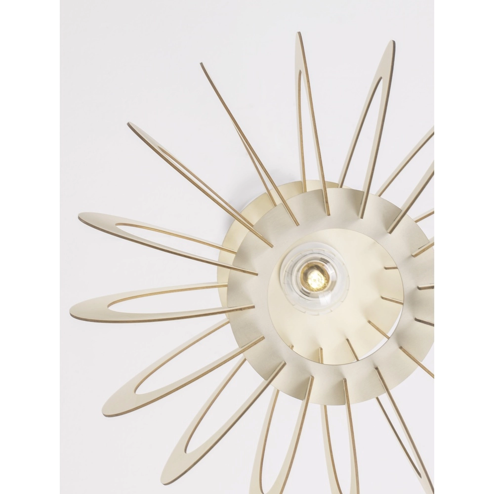 Wooden pendant lamp Ottoline light Ø 40cm Lyora 5212017436191