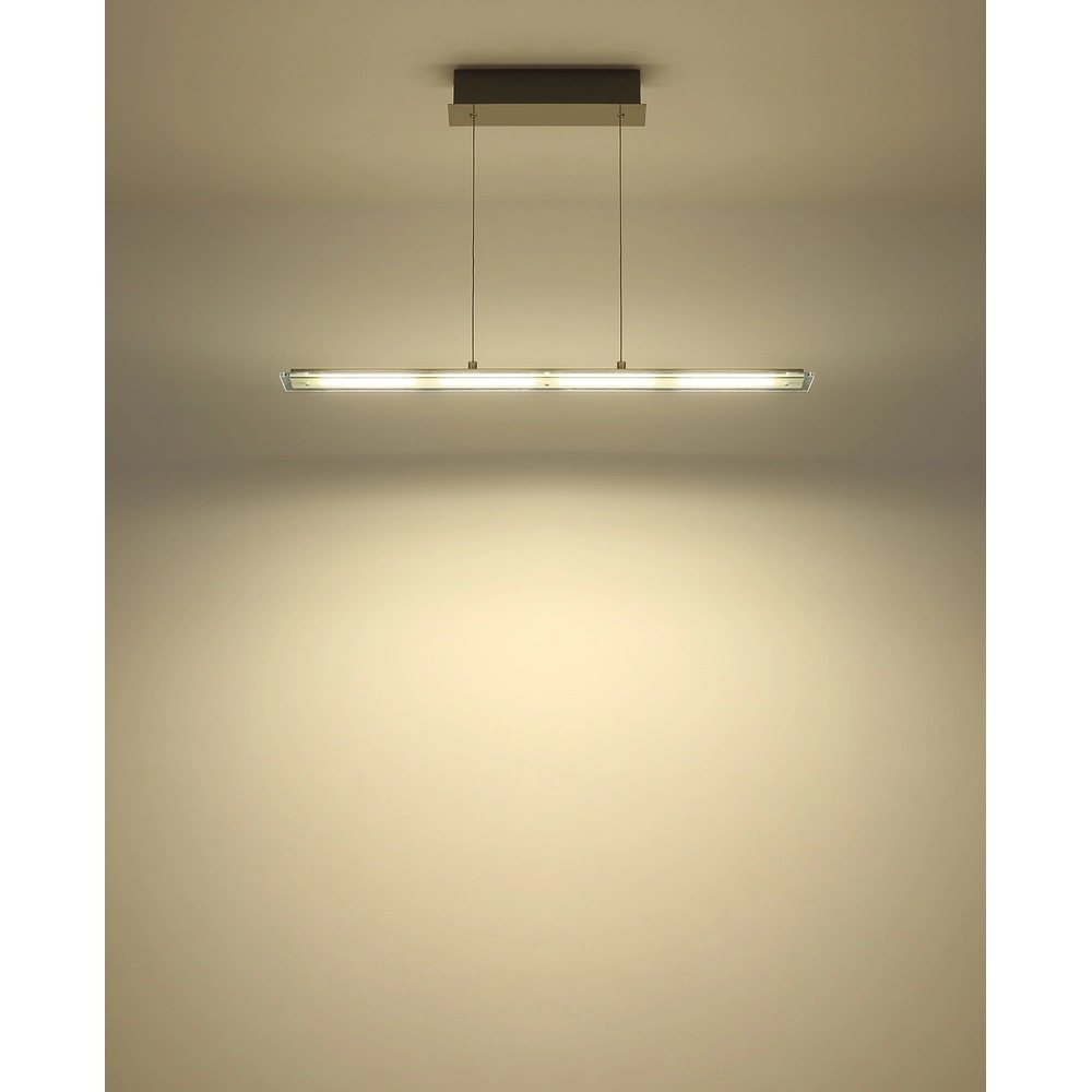 Pendant lamp Novak nickel 88cm Globo 9007371586028