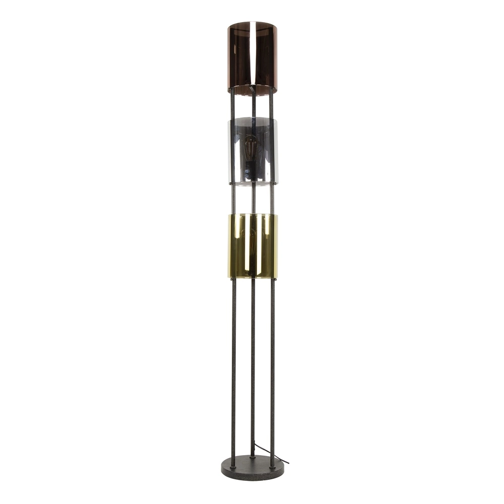 Glass floor lamp Lucente coloured glass - 3x E27 Lyora 8716803511491