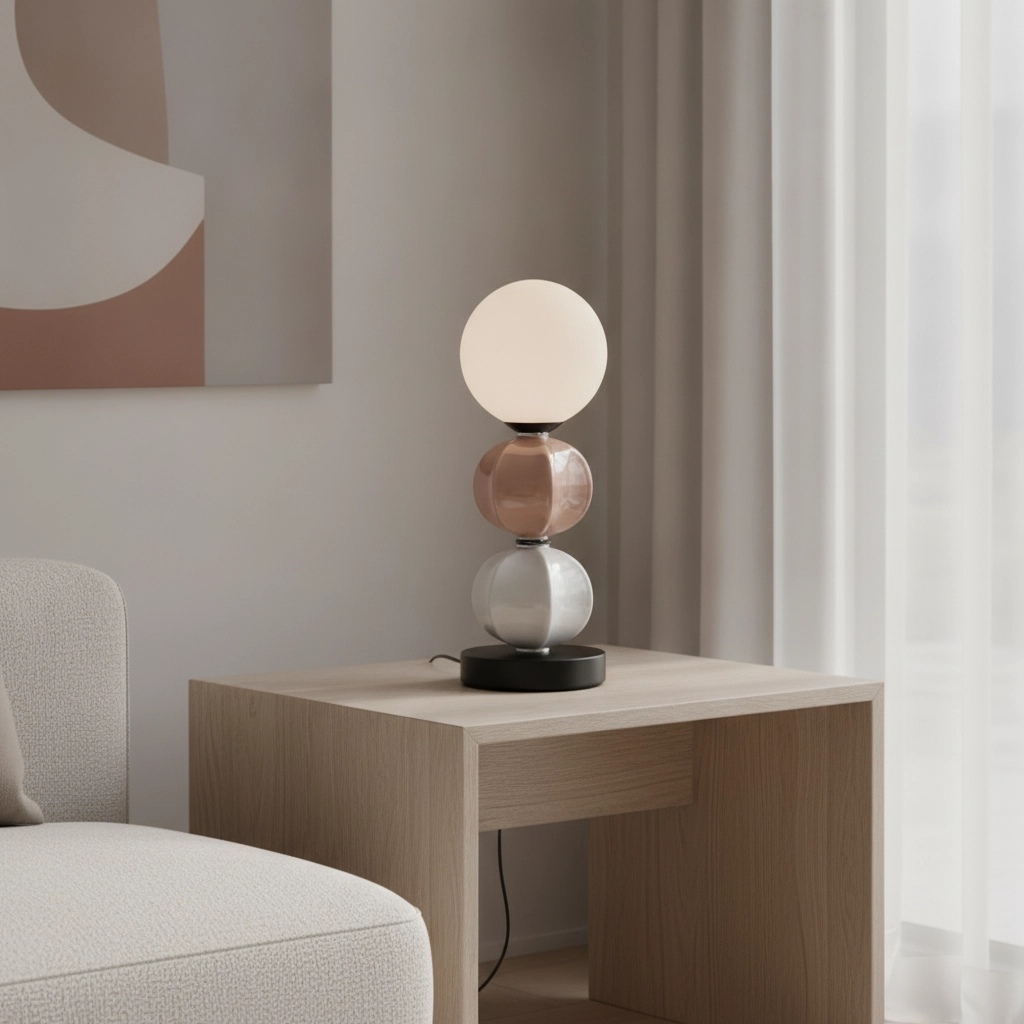 Unique table lamp Dazz Multiple colors of ceramics