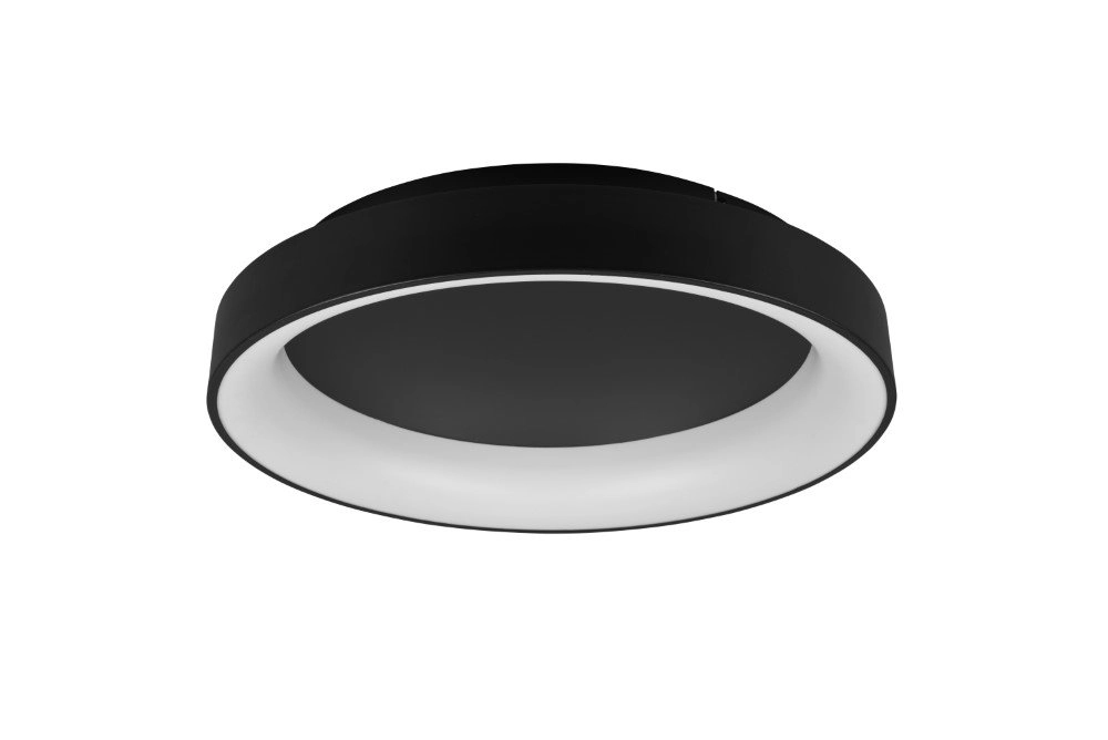 LED flush ceiling light Girona 48w - 2700-6000K - 60cm black