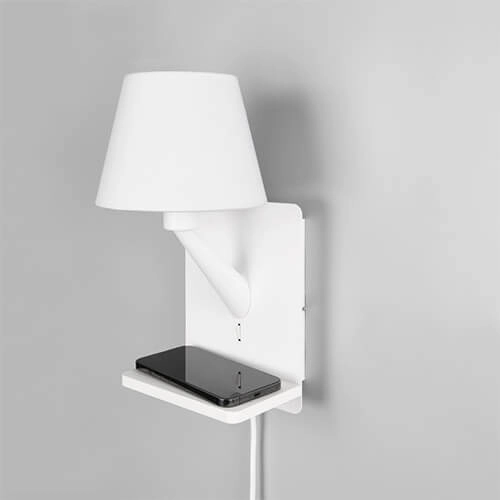 Sleek night light Comfort White - with USB Trio 4017807614756