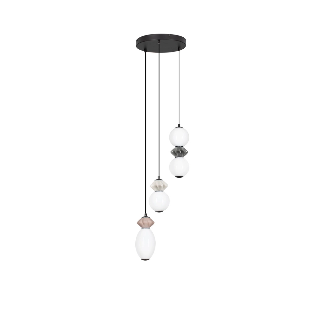 Pendant lamp Pallina 3-light
