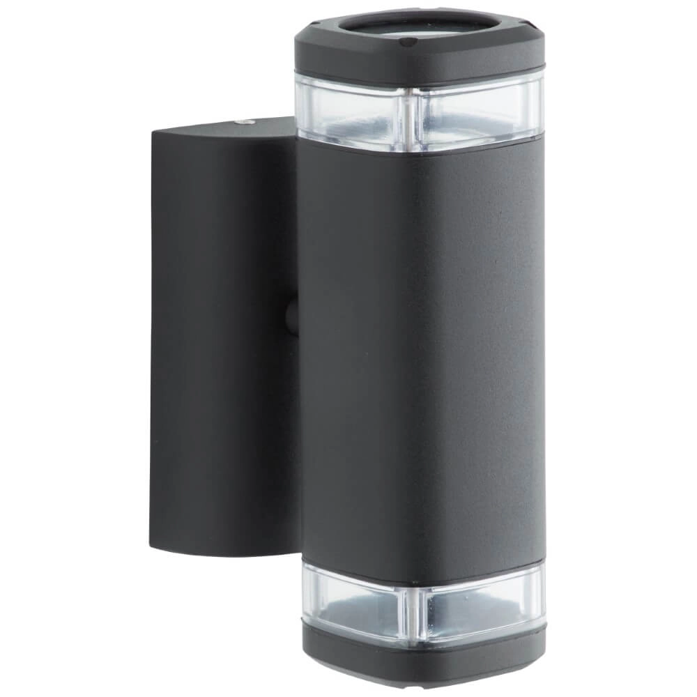 Wall lamp Jandy 2-light black Brilliant 4004353346972