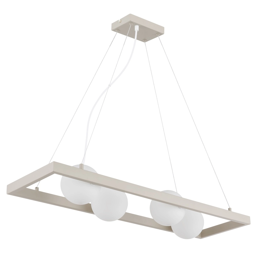 Design pendant lamp Nanda sand brown Globo 9007371576036