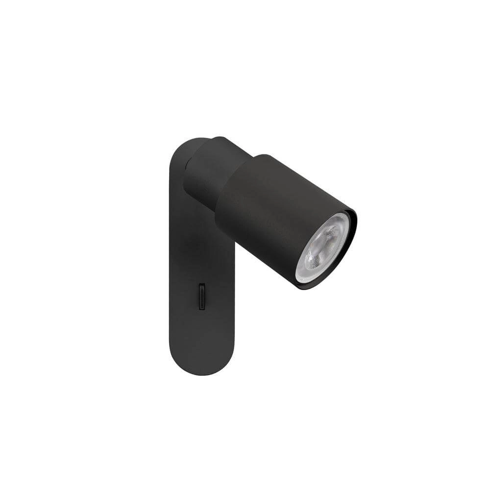 Mockery Puri 2.0 Tube Black Single Switch SLV 4024163294300