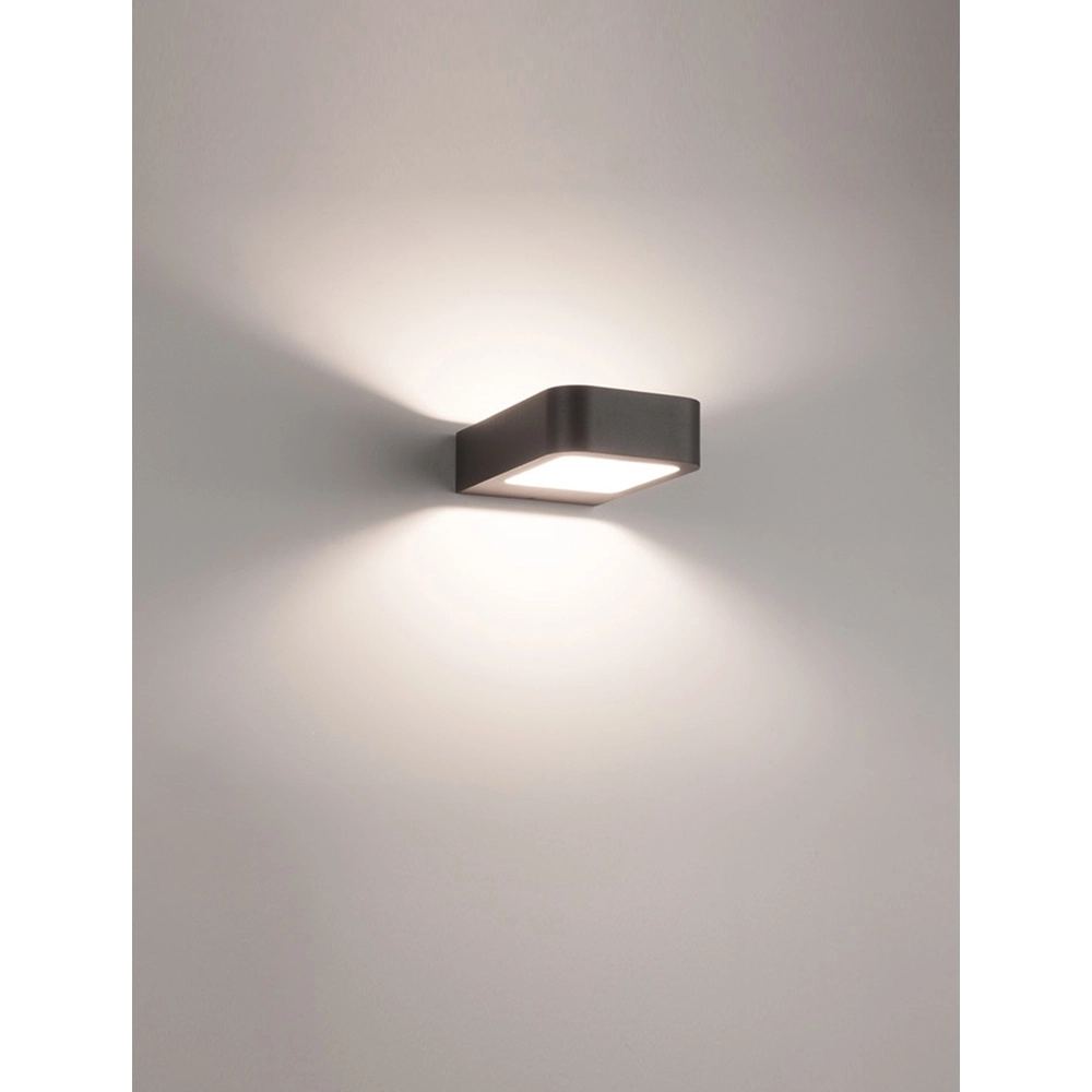 Grey wall lamp Acqua design Lyora 5212017409157