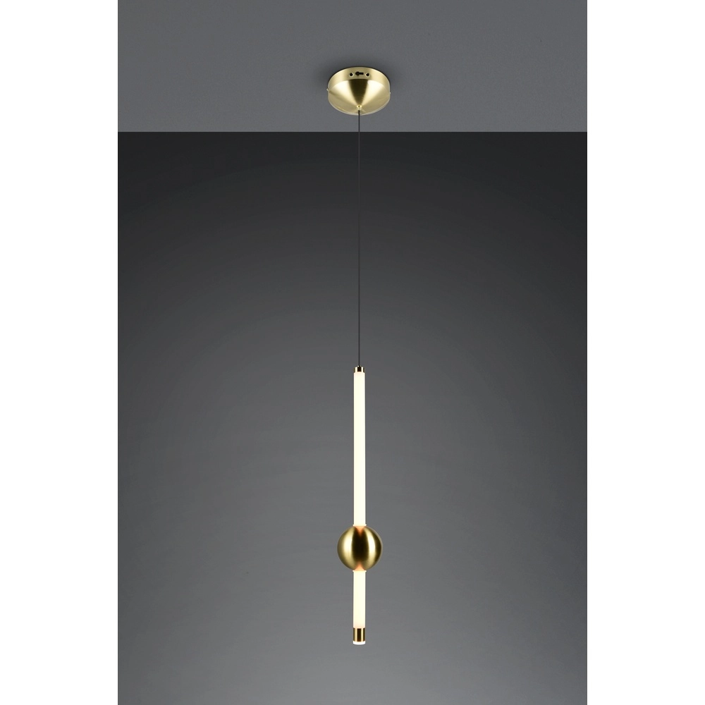 Modern pendant lamp Melita gold Trio 4017807661934