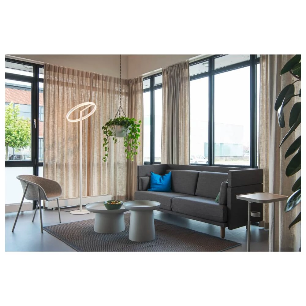 Black designer floor lamp One Straight SLV 4024163265522