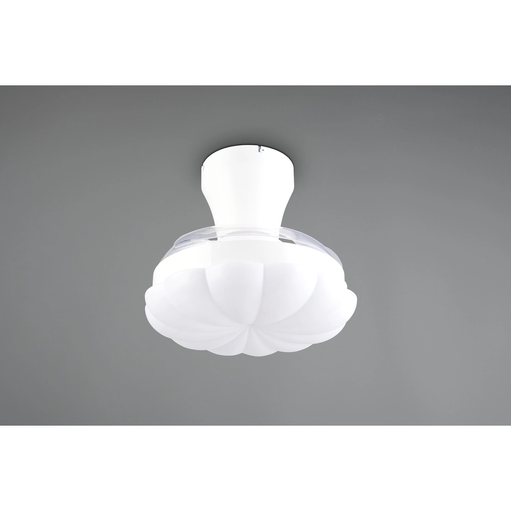 Ceiling fan Boras white Ø 60cm Trio 4017807690514