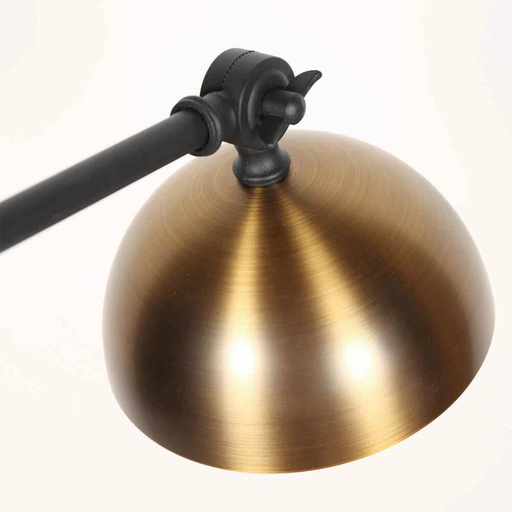 Wall lamp Pintino black with bronze Steinhauer 8712746176506