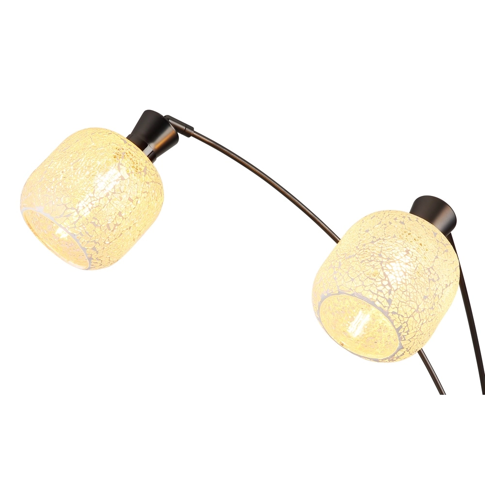 3-light floor lamp Brokana gunmetal Globo 9007371569472