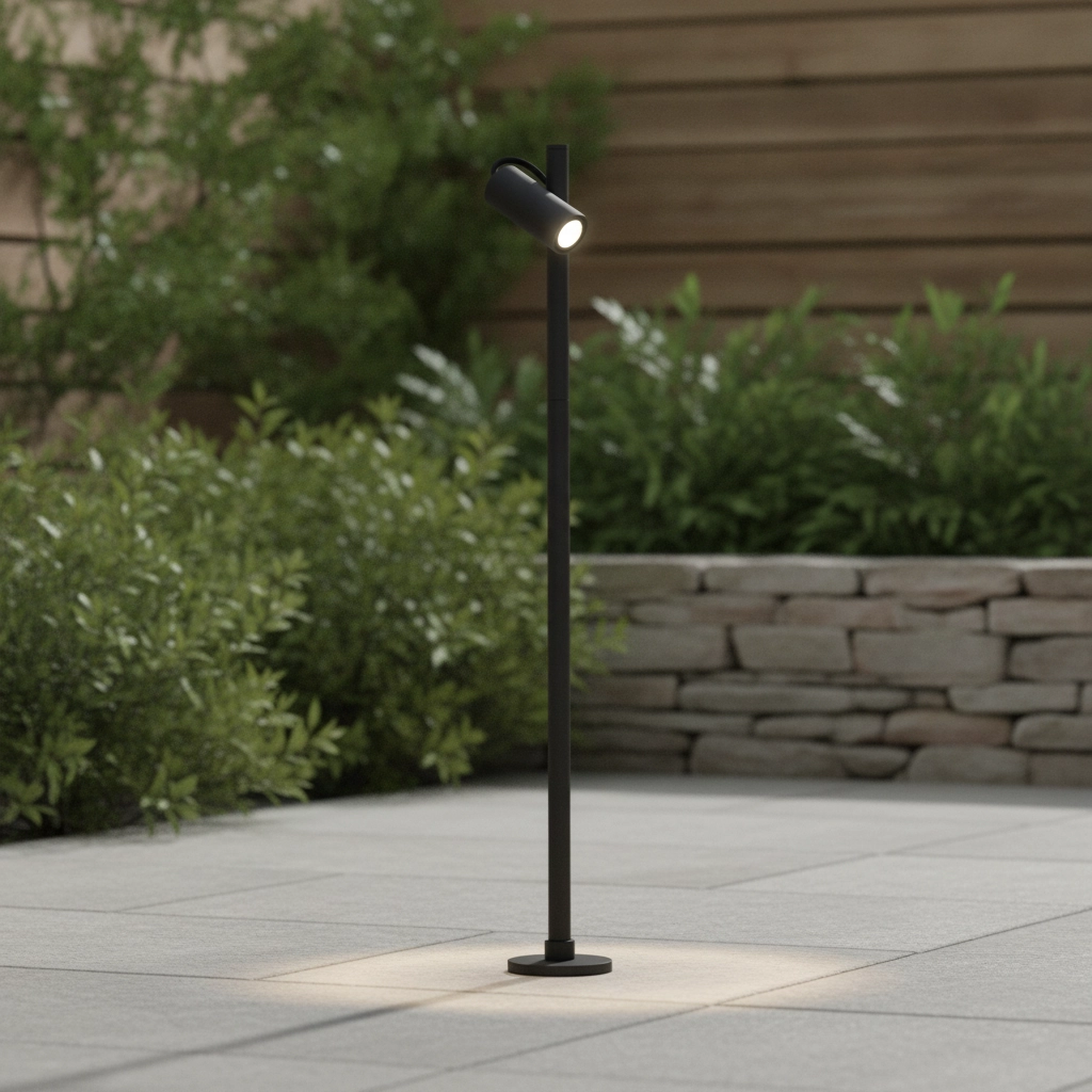 Garden lamp Darma black single
