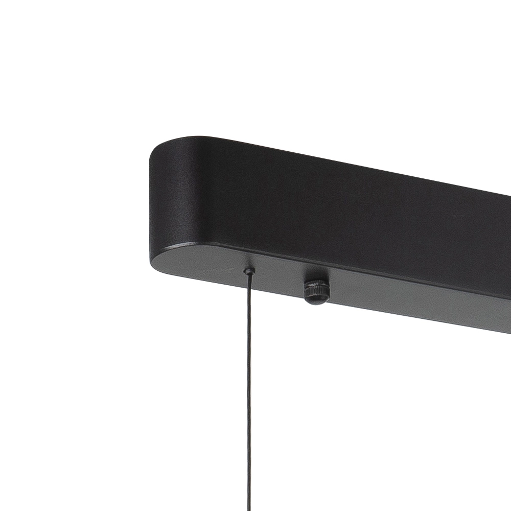 Design pendant lamp Quinn black 118cm Highlight 8718379050787