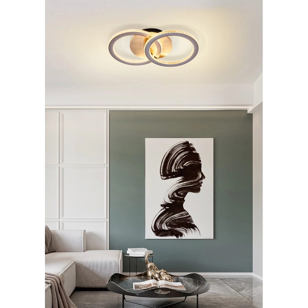Ceiling lamp Specs champagne Searchlight 5053423300962