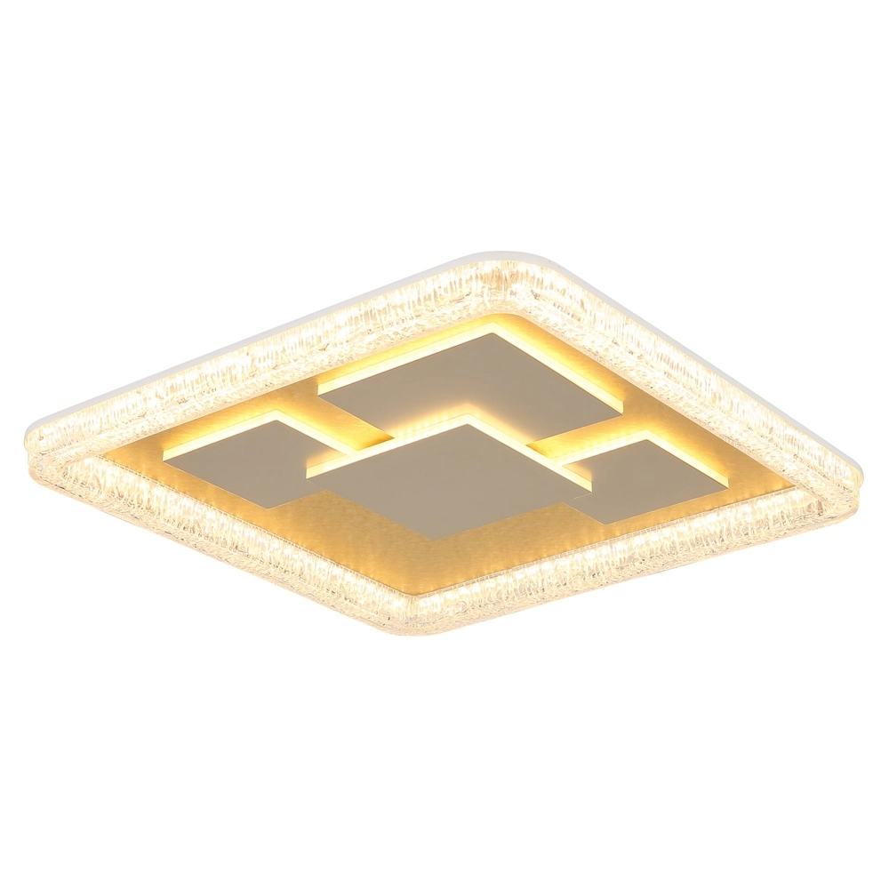 Ceiling light Loraine with unique effect square