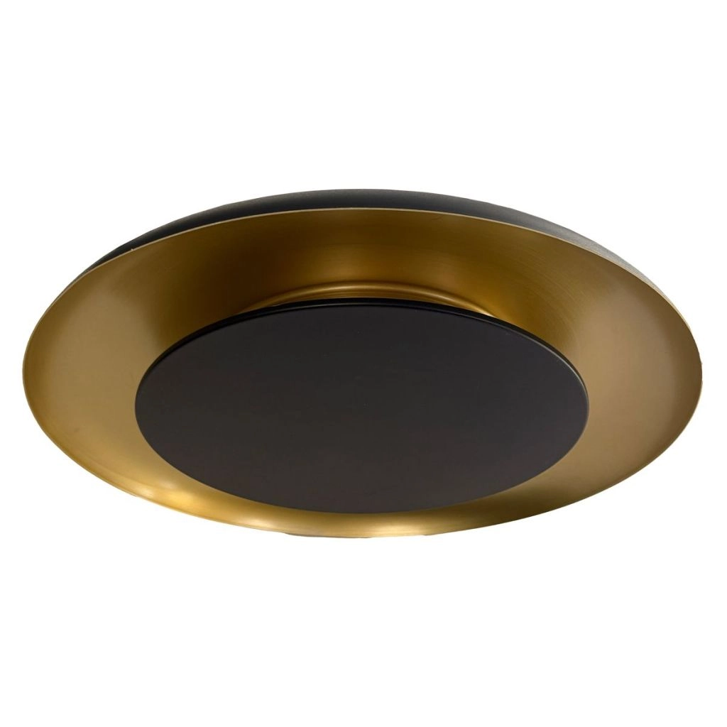 Modern ceiling lamp Golden Veil black with gold Steinhauer 8712746186772