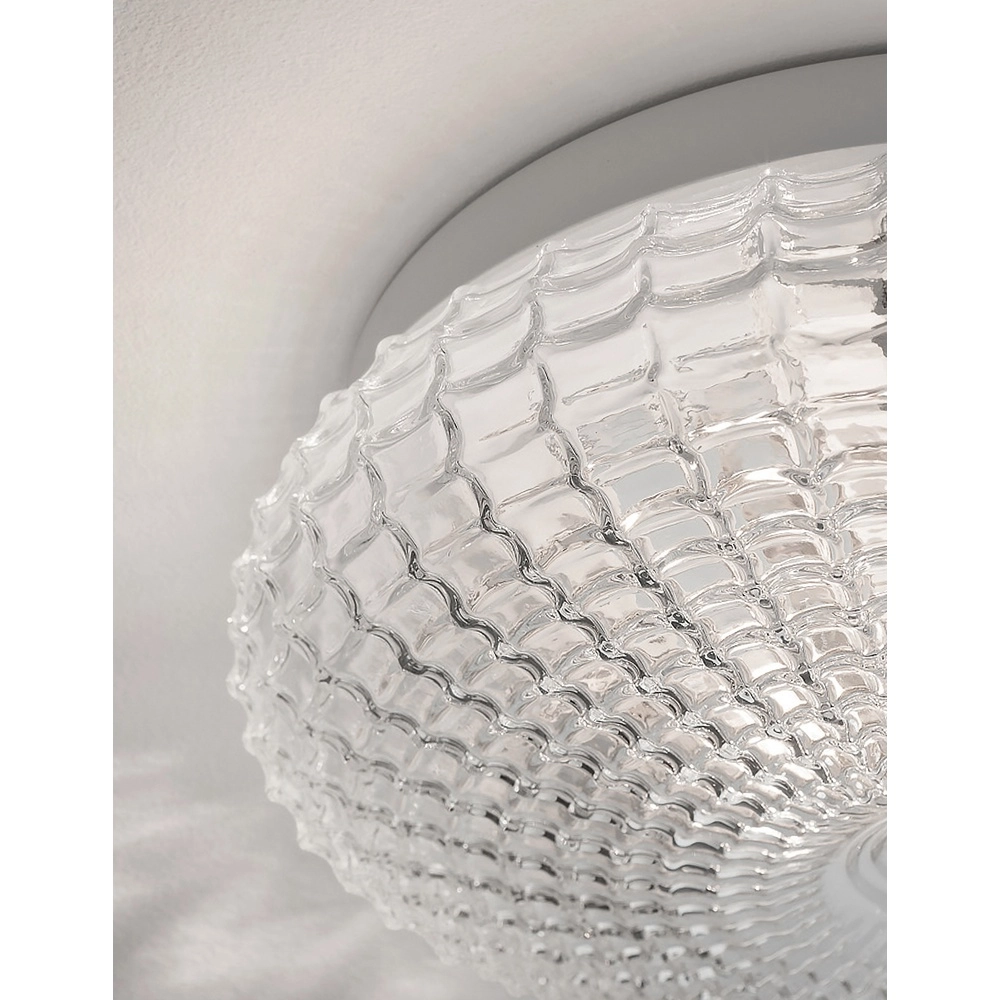 Ceiling lamp Clam clear glass Lyora 5212017419453