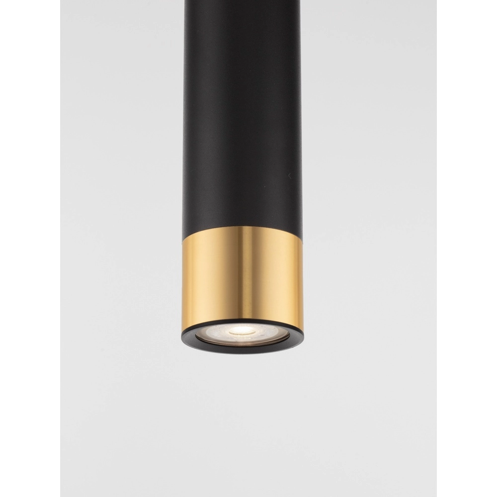 Design pendant lamp Picto 30cm black with gold Lyora 5212017430373