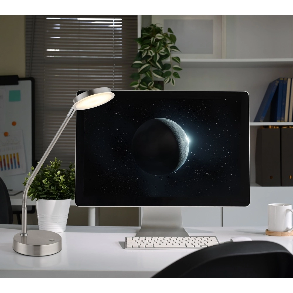 Desk lamp Silvio nickel Globo 9007371589166