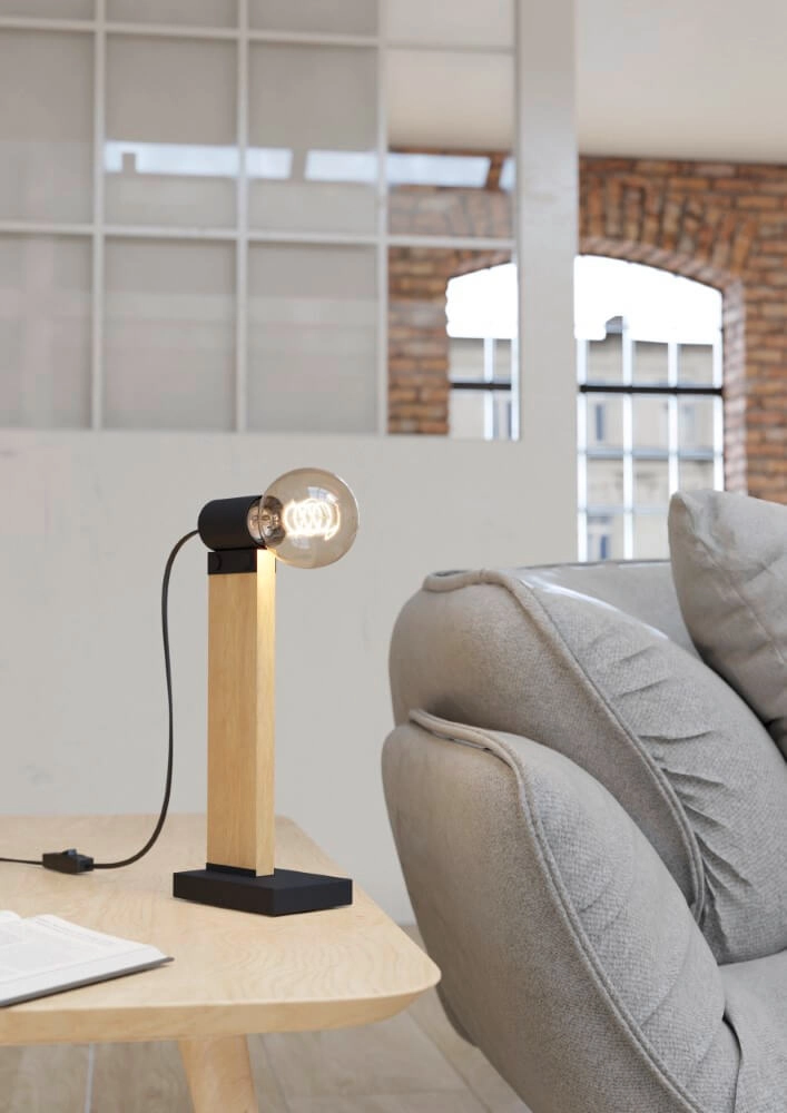 Wooden table lamp Bailrigg Eglo 9002759439040