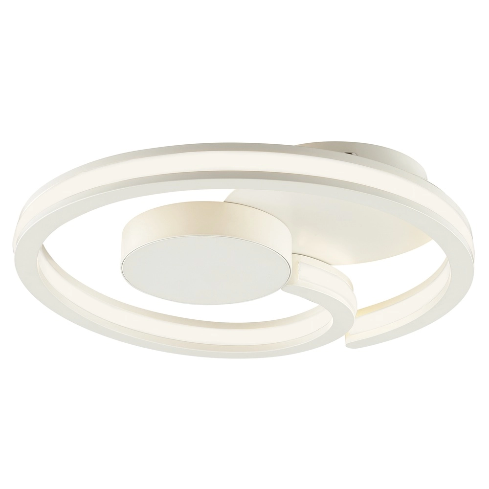 White ceiling lamp Revola design Ø 40cm