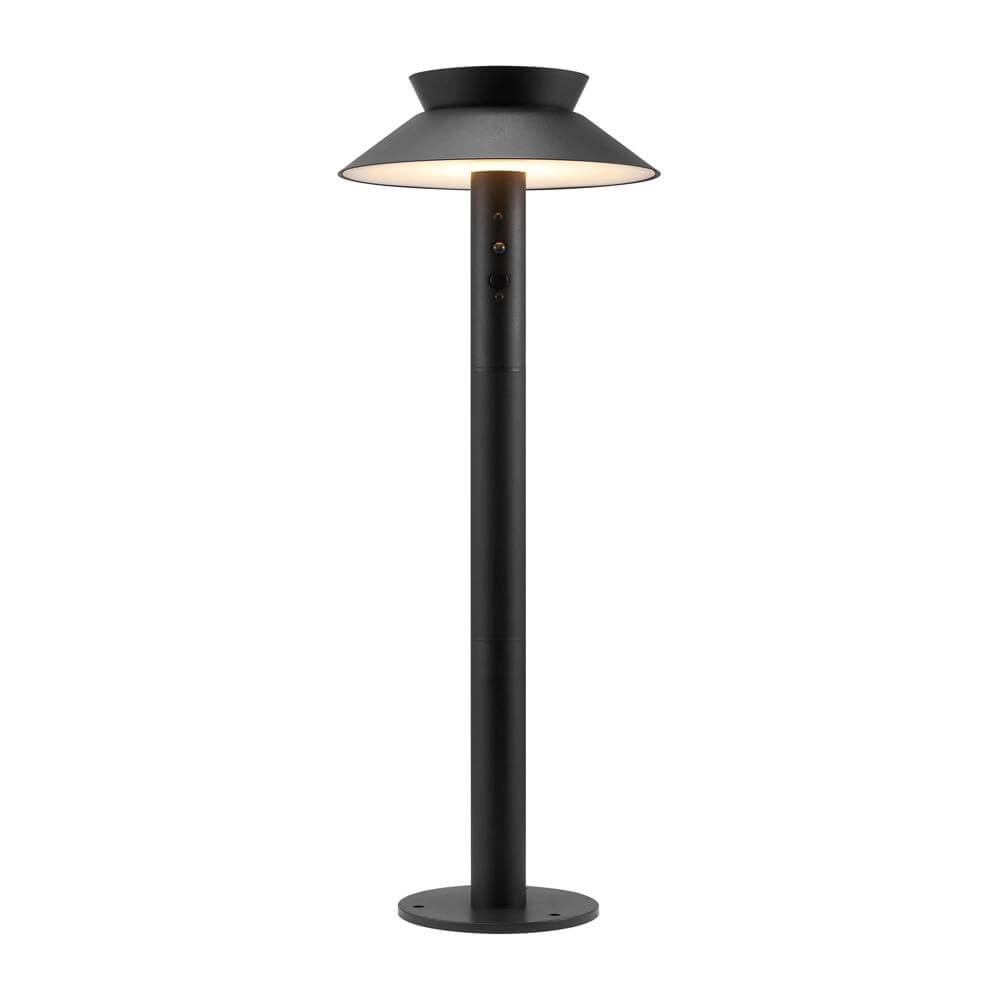 Solar garden lamp Justina black