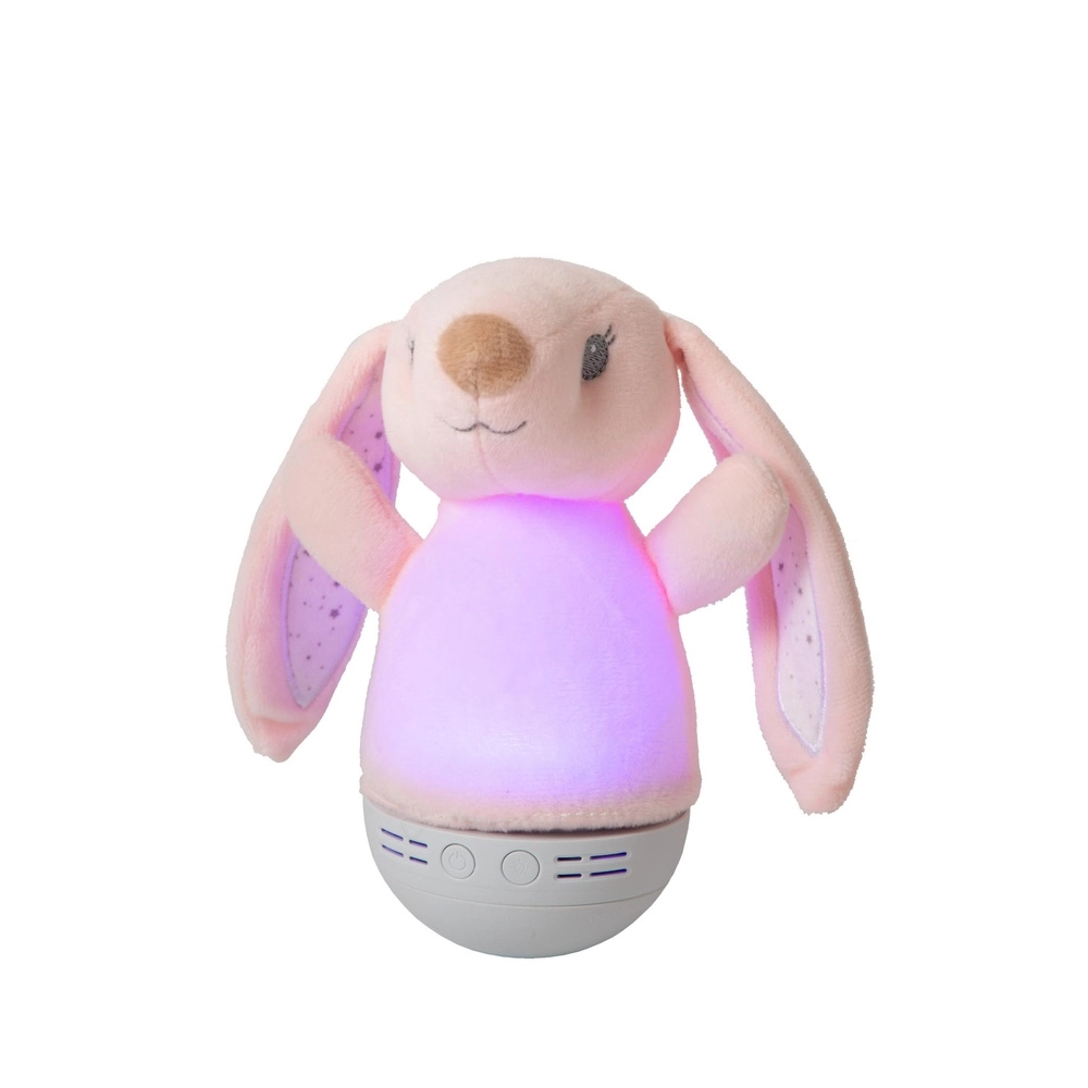 Night light Dolly on battery with music function - pink Lucide 5411212771476