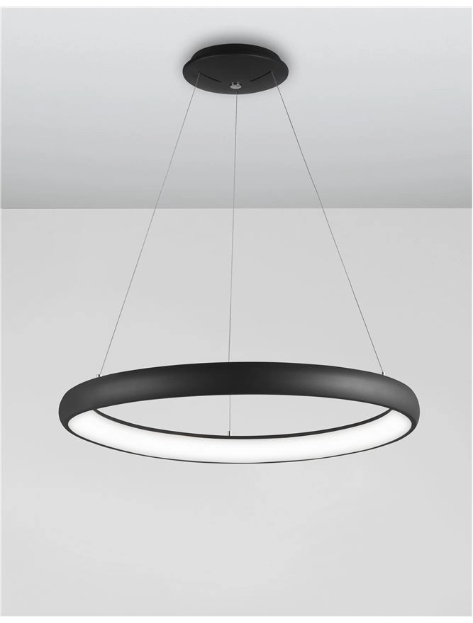 Design pendant lamp Albi black Ø 61cm Lyora 5212017416872