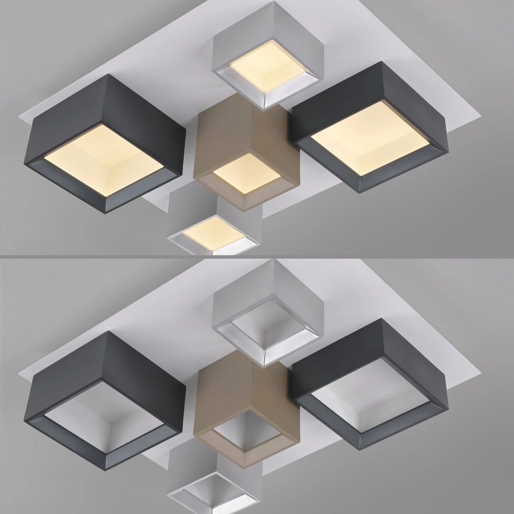 Led ceiling light Pure Manhattan 5-light Paul Neuhaus 4012248396889