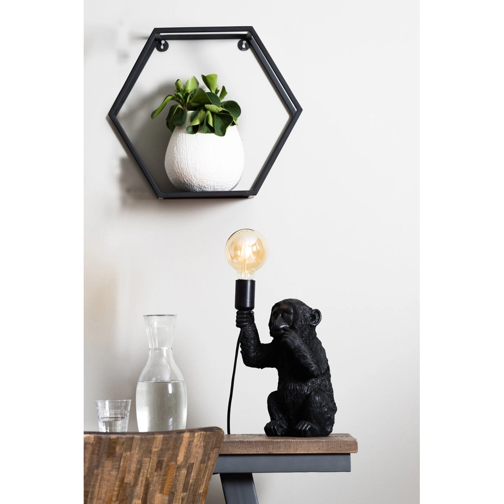 Table lamp monkey Monkey Black Light & Living 8717807303495
