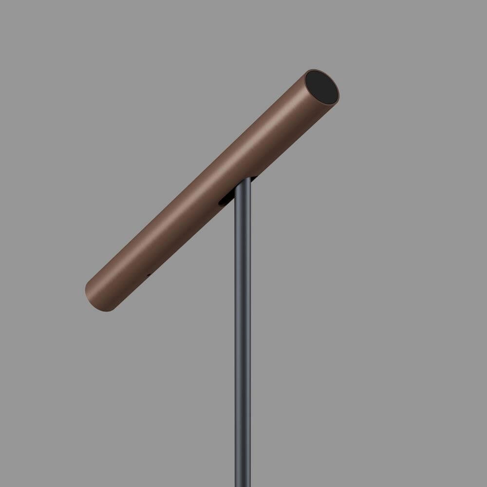 Design floor lamp Kansas black with bronze Artdelight 8720701102514
