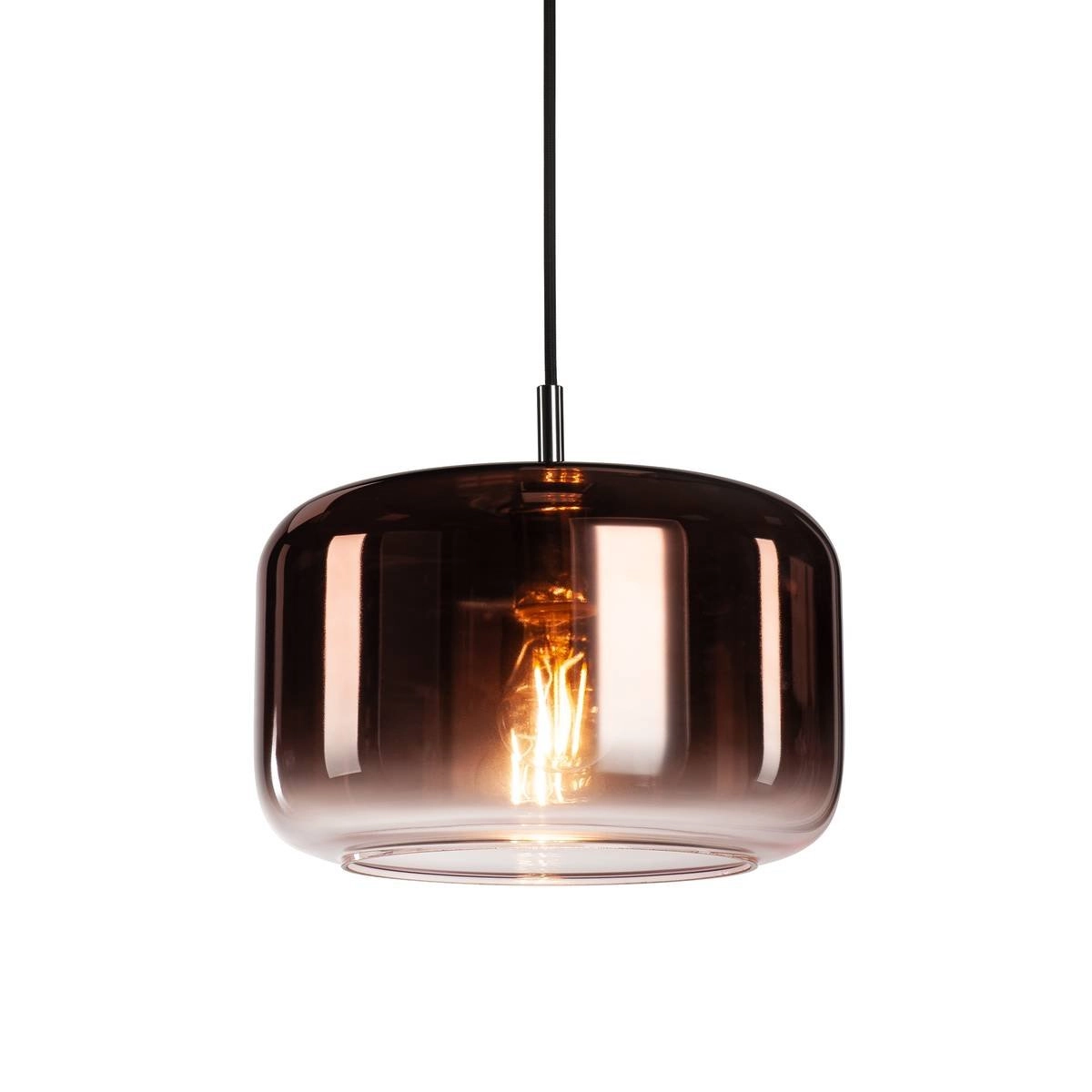 Red copper pendant lamp Pantilo 28