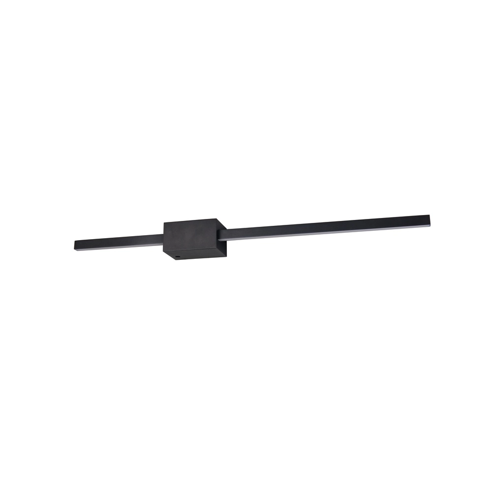 Modern wall lamp Cassino black 70.5cm Trio 4017807683226