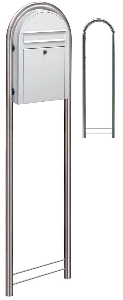 Mailbox Classic S 9016 White Bobi 6417237039071