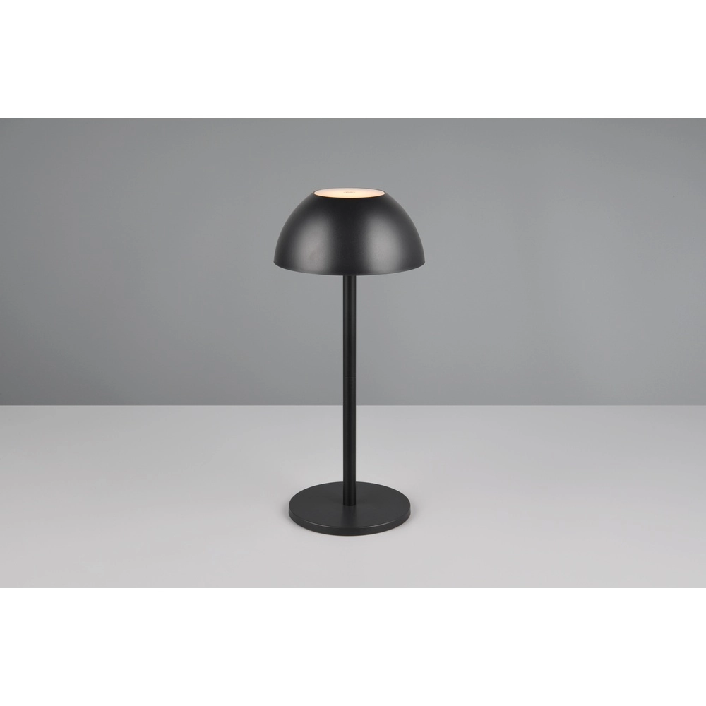 Table lamp Ricardo black Ø 13.5cm Trio 4017807601794