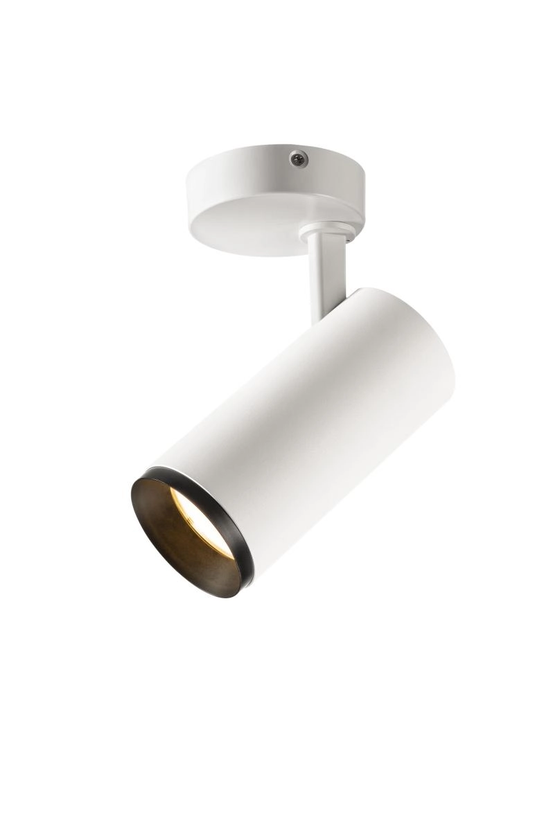 Surface-mounted spot Numinos M white/black 2700K - 24deg