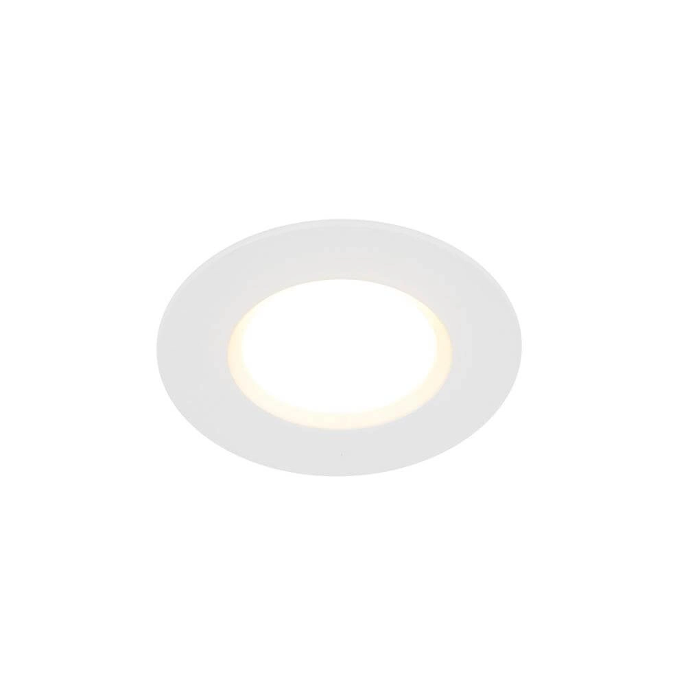 Recessed spotlight Siege white