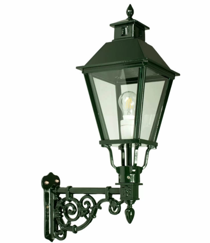 Old Dutch outdoor lamp Katwijk M black